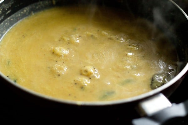 simmer Maharashtrian amti dal recipe