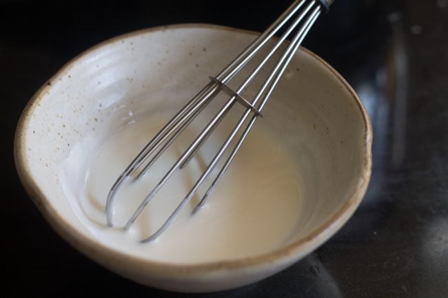 whipping cream to thicken the curry