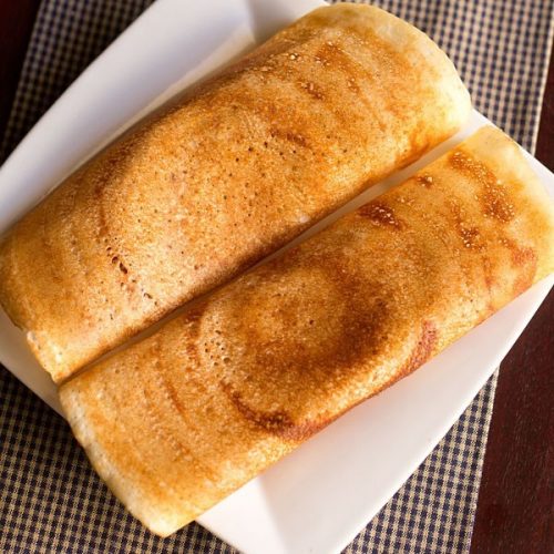 dosa recipe with rice flour and urad flour, easy dosa recipe