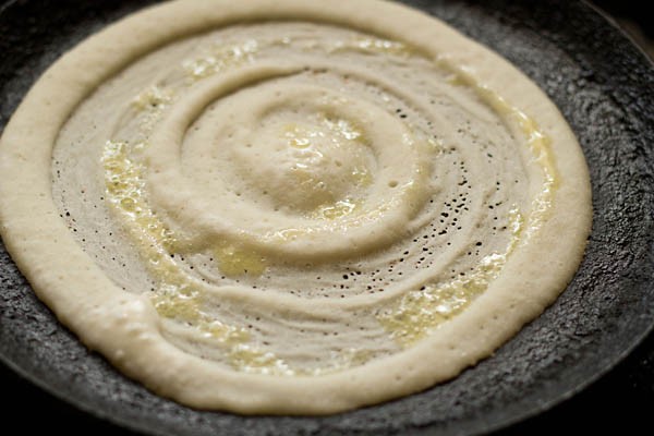 Easy and Quick No Grind Dosa with rice flour & urad flour