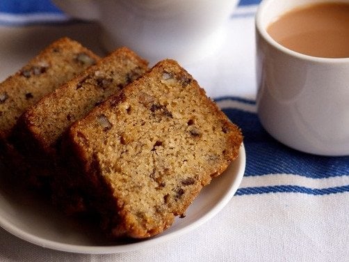 eggless banana cake recipe