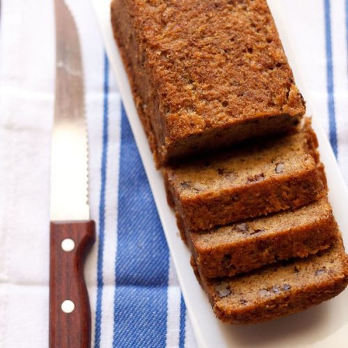 eggless banana cake recipe, banana cake recipe