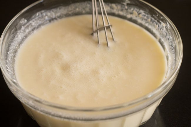 prepared maharashtrian kadhi mixture. 