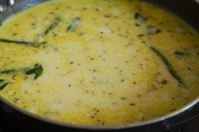 Maharashtrian kadhi recipe