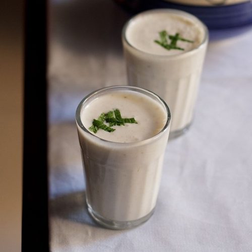 salted lassi recipe, namkeen lassi recipe