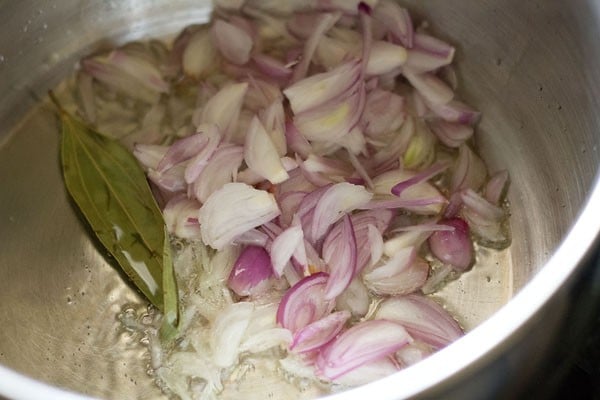 sauteing onions in the cooker