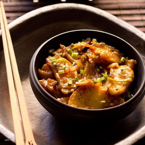 schezwan chilli potato
