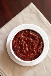 schezwan sauce recipe, how to make schezwan sauce