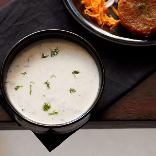 sweet raita recipe, meetha raita recipe