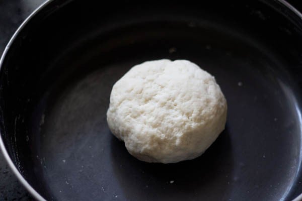 dough kneaded very well