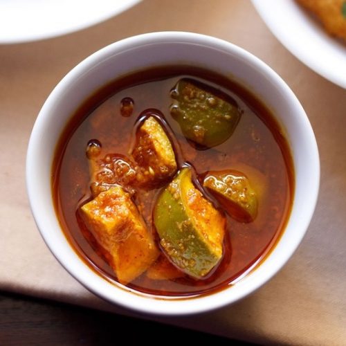 gujarati mango pickle recipe, gujarati methia keri pickle recipe