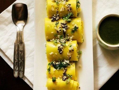 khandvi recipe