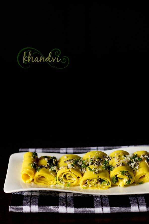 khandvi recipe