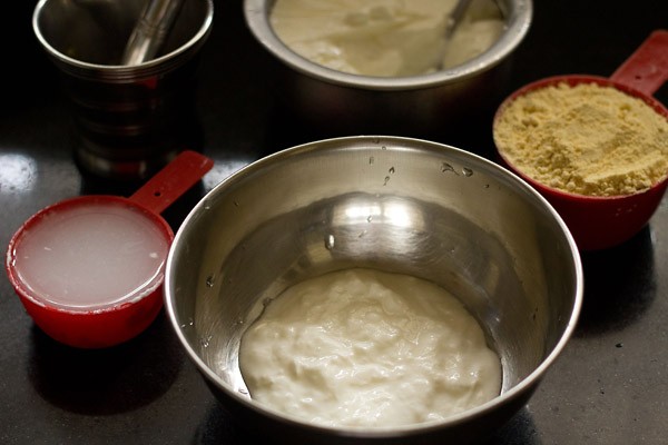 making khandvi batter