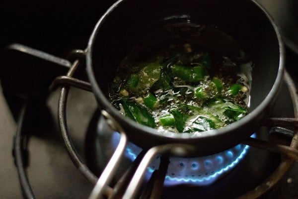 tempering for khandvi recipe