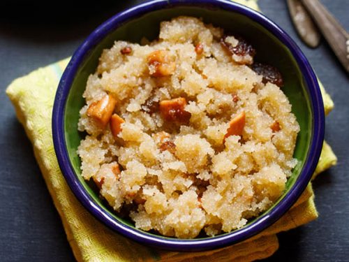suji halwa recipe