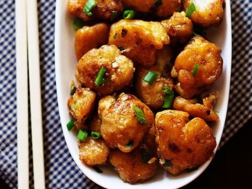 dry gobi manchurian recipe