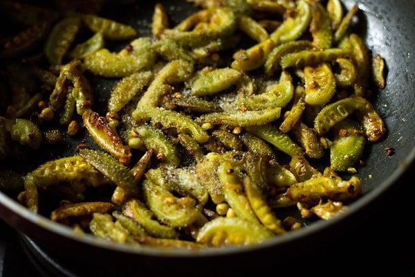 stir frying kantola