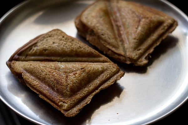 toast the veg cheese sandwich