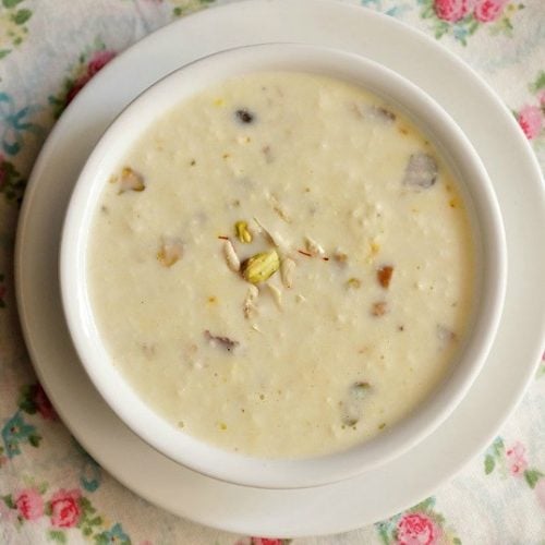 paneer kheer recipe