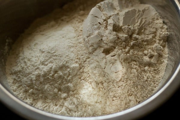 flours in a bowl