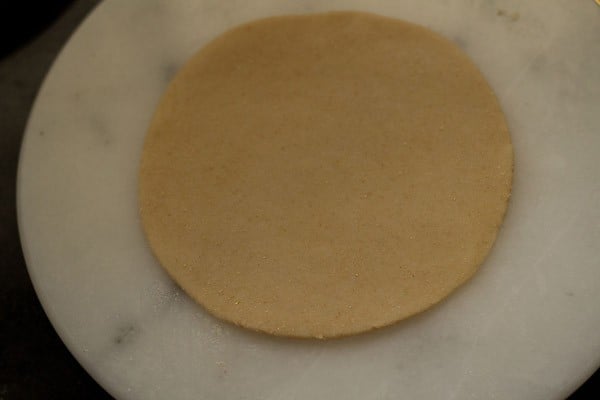 rolled gujiya dough