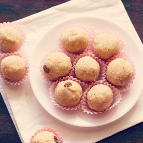 rava laddu recipe, rava ladoo recipe