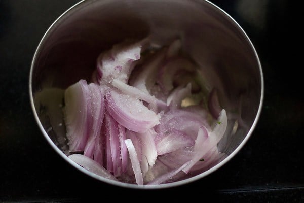 salted onions in a bowl