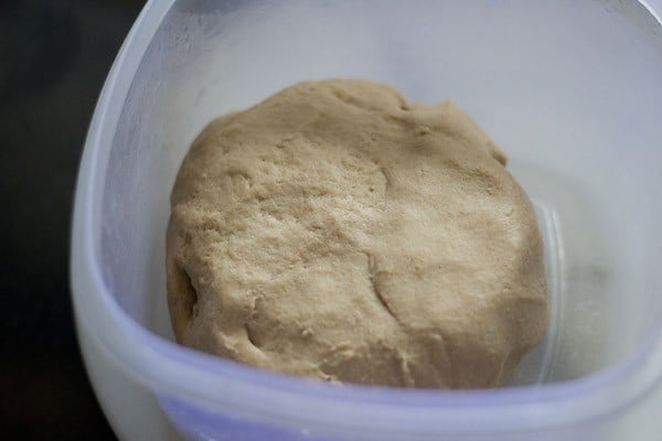 smooth wheat dough