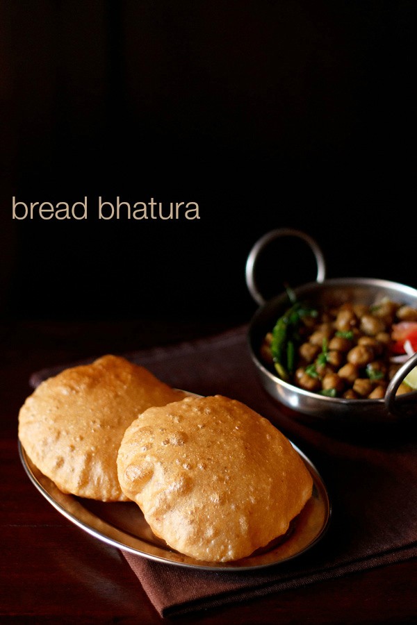 bread bhatura recipe