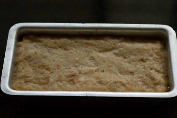 steamed bread pudding.