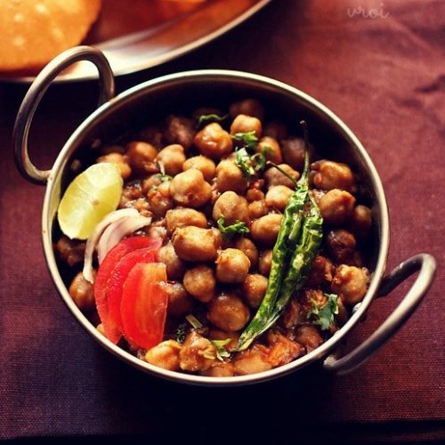 kadai chole recipe | kadai chana recipe