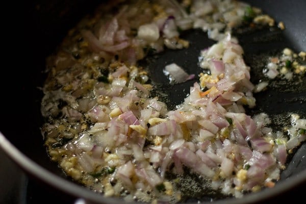 add onions to stir fry