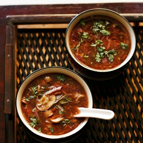 hot and sour recipe, veg hot and sour recipe