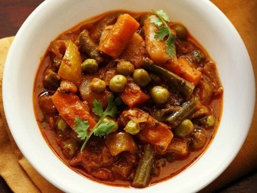 veg Kolhapuri recipe