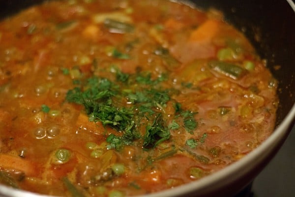 garnish veg Kolhapuri masala recipe