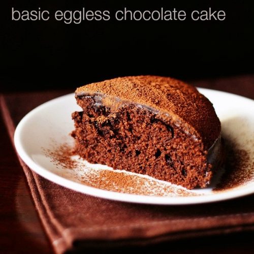 eggless chocolate cake recipe