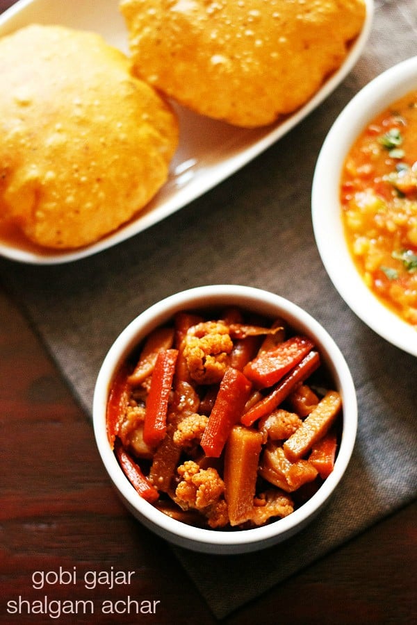 Gobi Gajar Shalgam Achar Recipe Gajar Gobi Shalgam Pickle Recipe