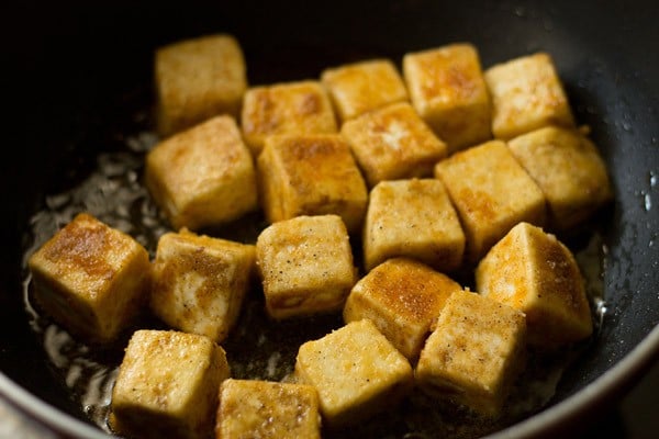 pan fried paneer for manchurian recipe