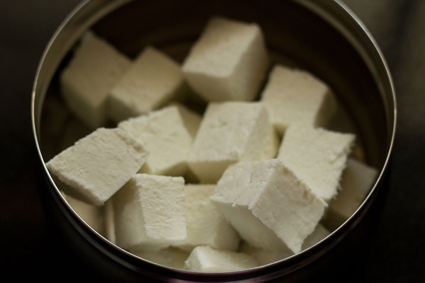 paneer cubes