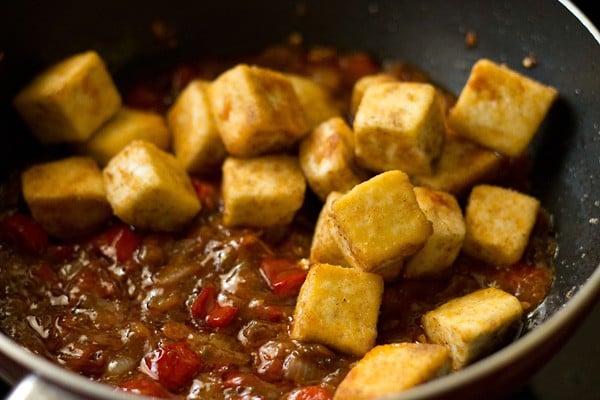 fried paneer for dry paneer manchurian recipe