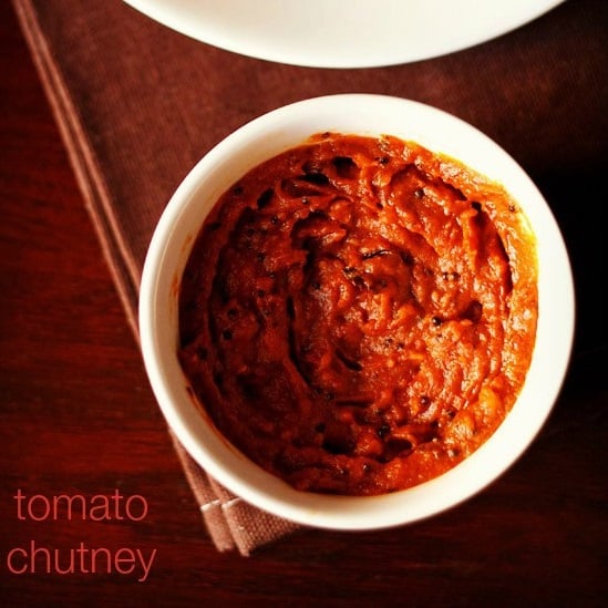 Tomato Chutney Recipe (2 Ways)