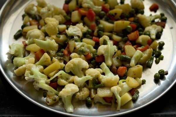 vegetables for veg makhanwala recipe