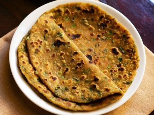 vegetable paratha recipe