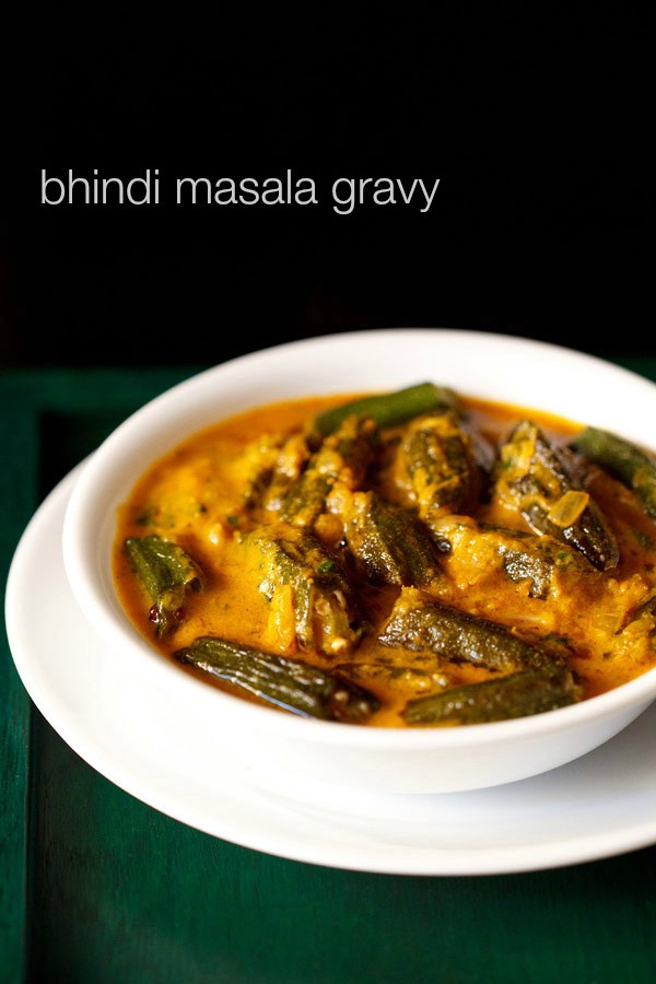 bhindi masala gravy recipe