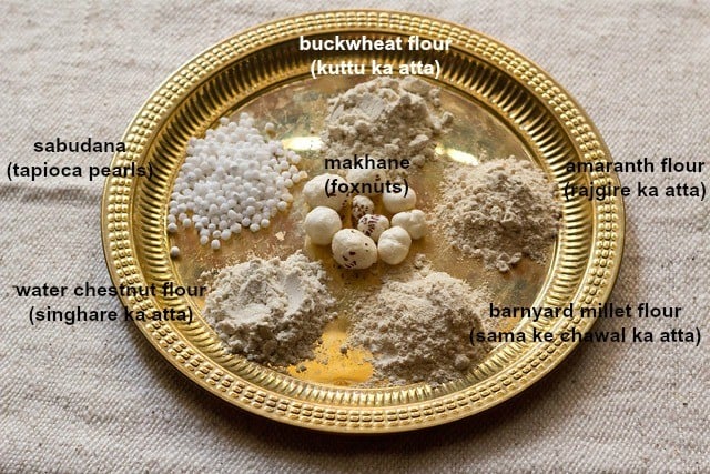 Indian fasting flours