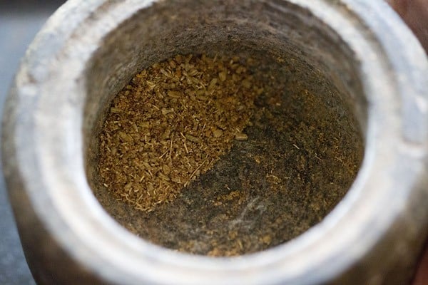 ground spice mix for kadala curry recipe