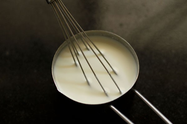 whisked curd