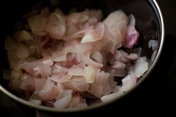 cooking onions till soften