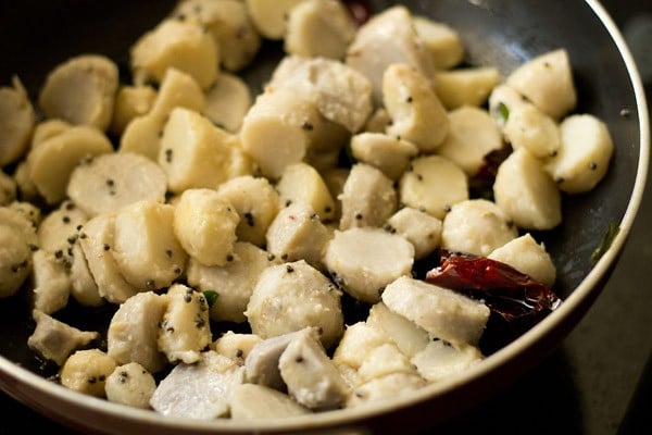 stir arbi for arbi roast recipe